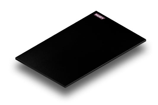 FLAT SET-UP BOARD 1/8 ON-ROAD - LIGHTWEIGHT - BLACK