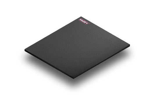 FLAT SET-UP BOARD FOR 1/10 OFF-ROAD - LIGHTWEIGHT - DARK GREY