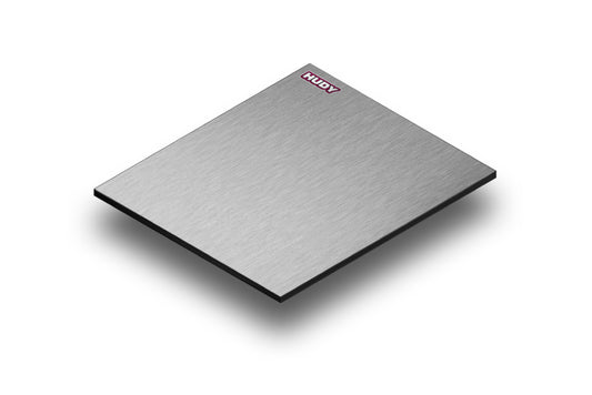 FLAT SET-UP BOARD FOR 1/10 OFF-ROAD - LIGHTWEIGHT - TITANIUM