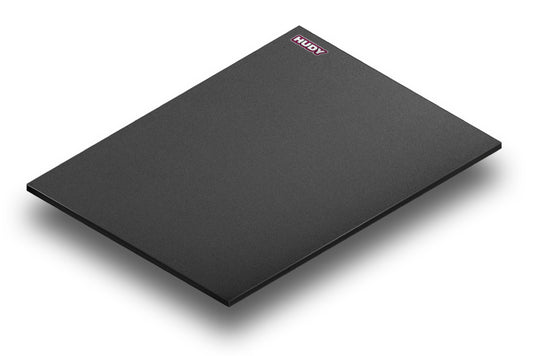FLAT SET-UP BOARD FOR 1/8 OFF-ROAD & GT - DARK GREY