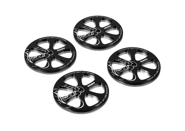 ALU SET-UP WHEEL FOR 1/12 & 1/10 PAN CAR (2)