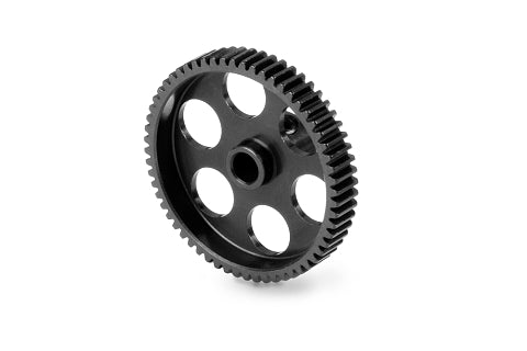 HUDY ALU ULTRA-LIGHT PINION GEAR - HARD COATED -  60T / 64