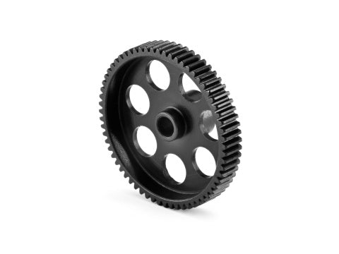 HUDY ALU ULTRA-LIGHT PINION GEAR - HARD COATED -  64T / 64