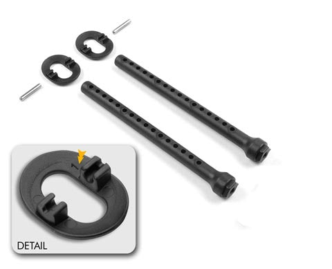 FRONT BODY MOUNT SET +1MM HEIGHT