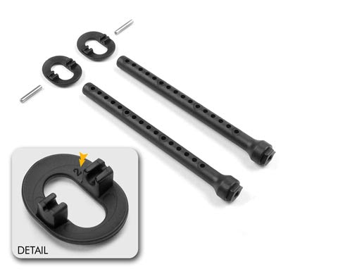 FRONT BODY MOUNT SET +2MM HEIGHT