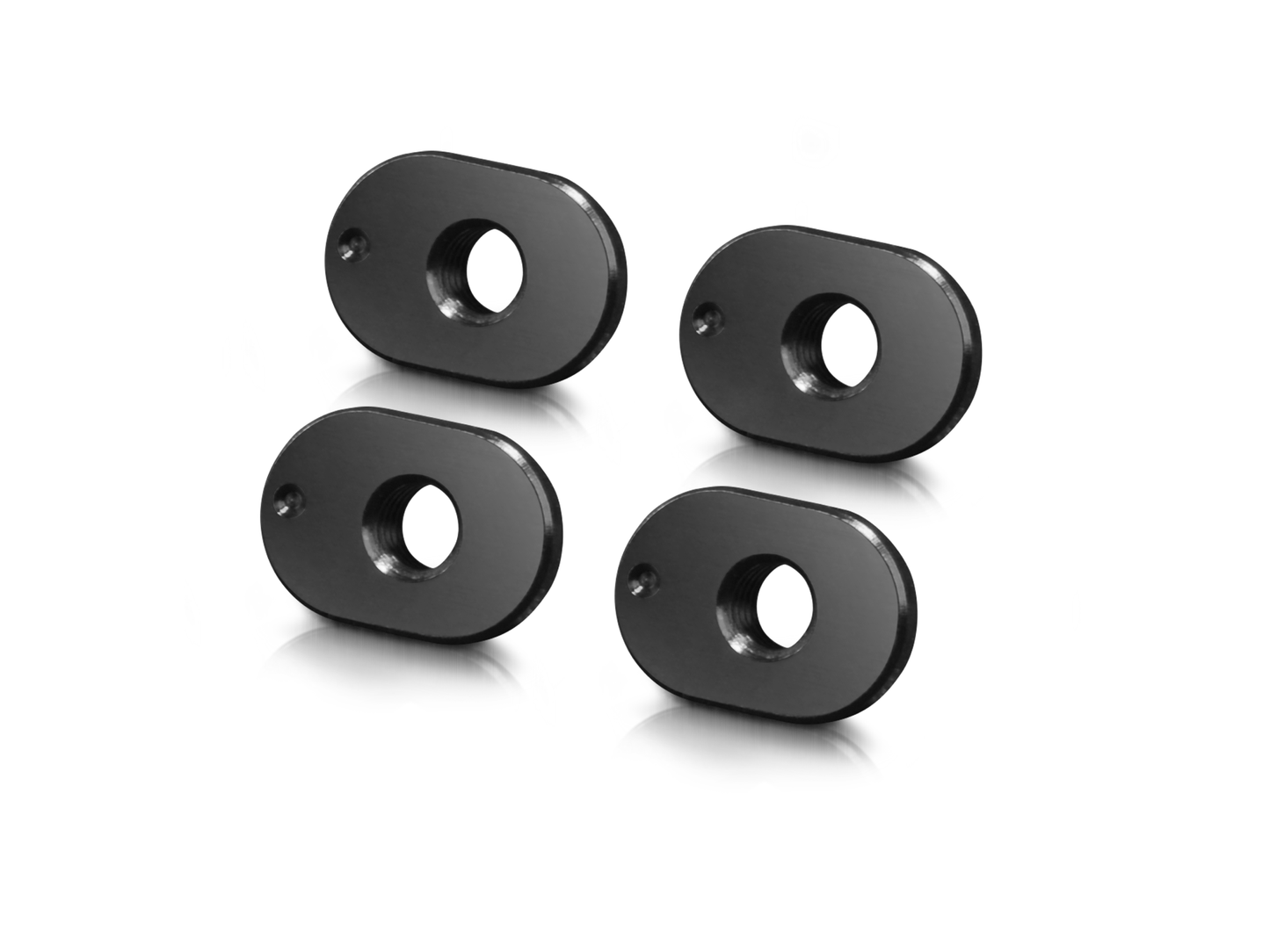 X4 ALU CASTER BUSHING FRONT 3° / REAR 0.5°/5.5° - 1 DOT (4)