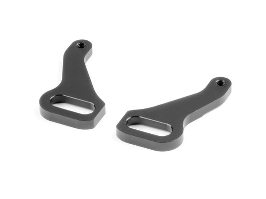 X4F ALU FRONT STEERING PLATE - SWISS 7075 T6 (2)
