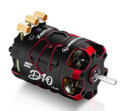 Hobbywing XeRun D10 Drift Motor / 13.5T / Red