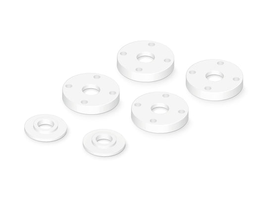 XLP 4-HOLE 1.1-1.2MM DELRIN PISTON (2+2)