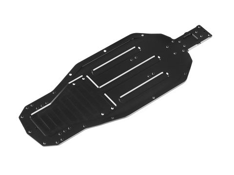 XB2'23 ALU CHASSIS WITH BENT SIDES - SWISS 7075 T6 - 2.5MM