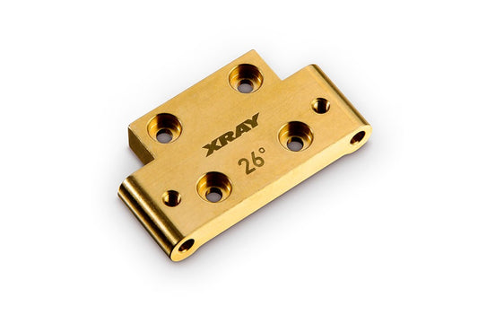 BRASS 46G FRONT LOWER ARM MOUNT 0° - V2