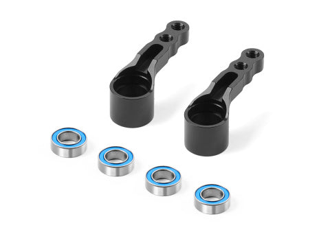 ALU STEERING ARM FOR 1-PIECE CHASSIS - SWISS 7075 T6 (2)