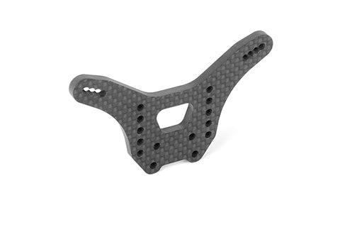 XB2 GRAPHITE SHOCK TOWER - 4-HOLES - LCG - REAR - 4.0MM
