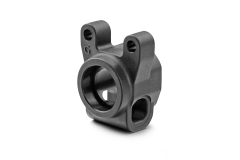 COMPOSITE UPRIGHT REAR - UPPER POSITION - GRAPHITE – Razor RC Proshop