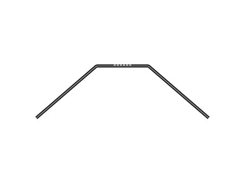 XB2 ANTI-ROLL BAR REAR - SHORT - 1.6MM