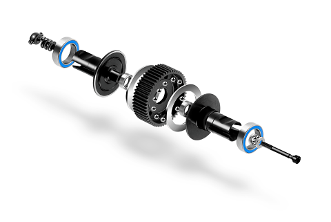 BALL ADJUSTABLE DIFFERENTIAL - LCG - SET - HUDY SPRING STEEL™