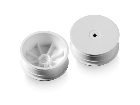 2WD FRONT WHEEL AERODISK WITH 12MM HEX - WHITE - HARD (2)