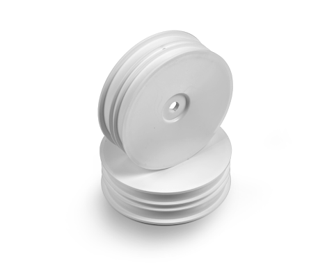 2WD FRONT SLIM WHEEL AERODISK WITH NARROW OFFSET - WHITE (2)