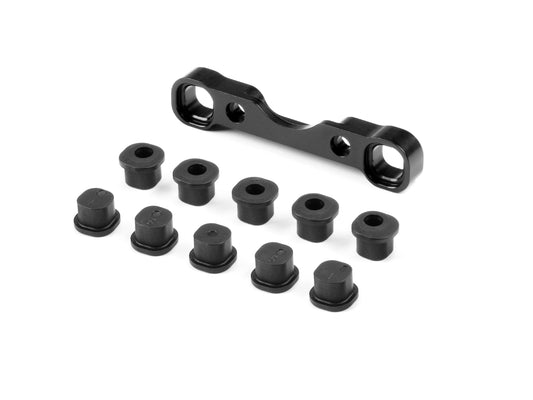 XB8 ALU FRONT LOWER SUSP. HOLDER FOR SEMI-SPLIT BULKHEAD - REAR