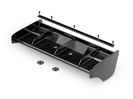 WICKERBILL REAR WING - BLACK