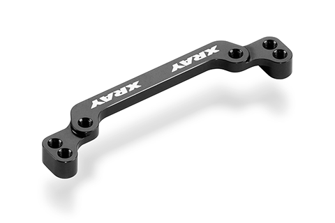 ALU STEERING PLATE 2-H. - 6MM PROFILED SHAPE - SWISS 7075 T6
