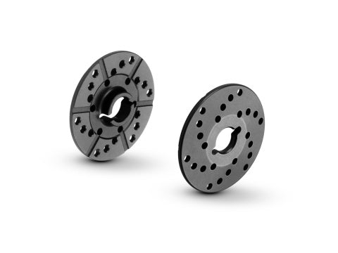 ALU ONE-WAY SLIPPER CLUTCH PLATES - VENTILATED - SET