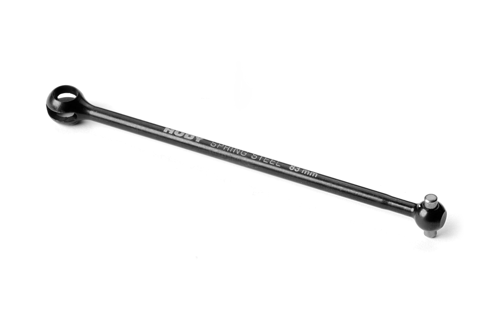 FRONT DRIVE SHAFT 83MM WITH 2.5MM PIN - HUDY SPRING STEEL™