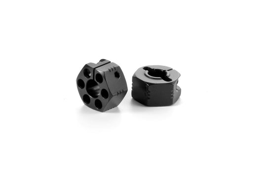 ALU WHEEL HUB 12MM - 3 SLOTS - OFFSET "+2.25MM" (2)