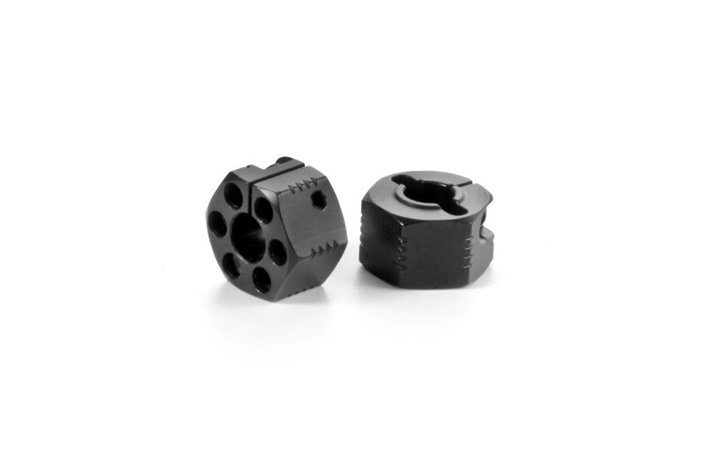 ALU WHEEL HUB 12MM - 4 SLOTS - OFFSET "+3.00MM" (2)