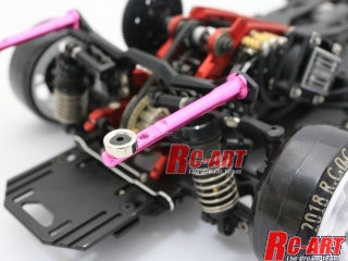 RC-ART REAR BODY MOUNT LightWeight PINK