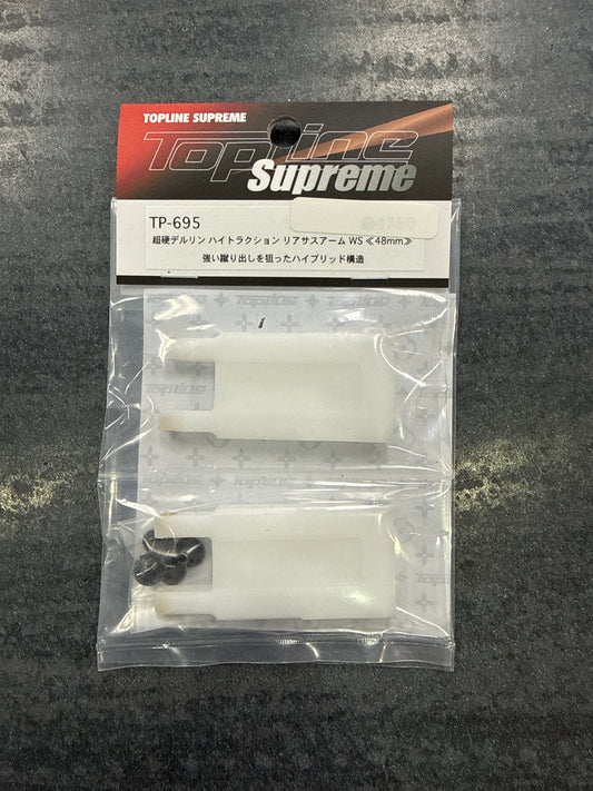 Topline supreme Ultra-hard Delrin High-Traction Rear Suspension Arm WS 48mm
