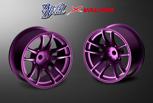 OVERDOSE VALINO N820S Aluminium Wheel 26mm (Purple/OFF+7)