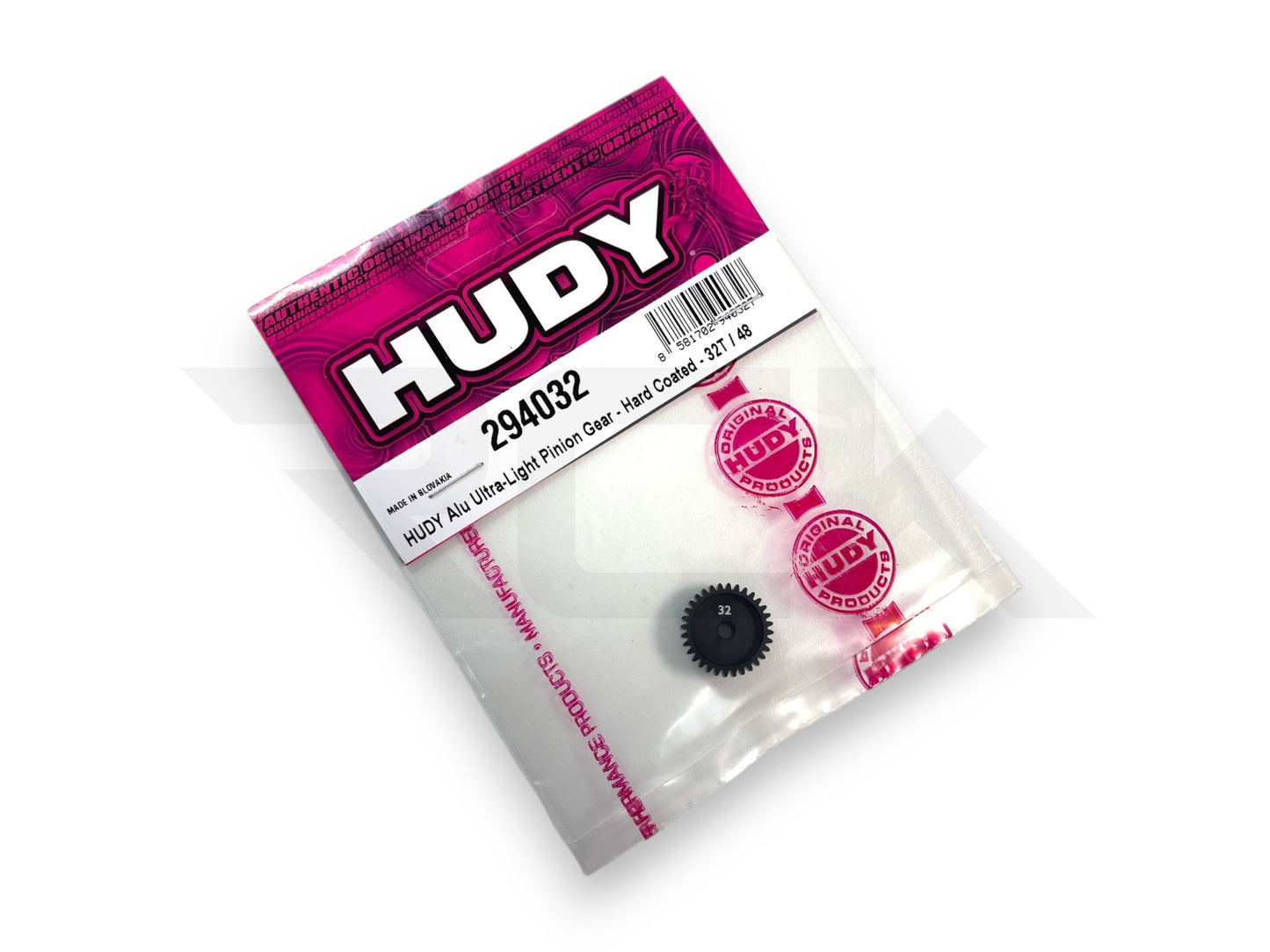 Hudy Alu Ultra-Light Pinion Gear - Hard Coated - 32T / 48