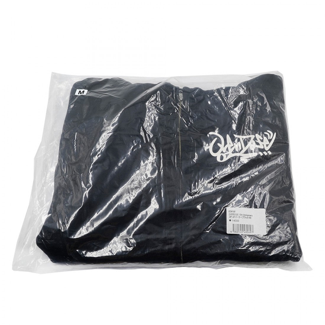 Overdose 15TH Anniversary ZIP UP Hoodie (BLACK/ L)