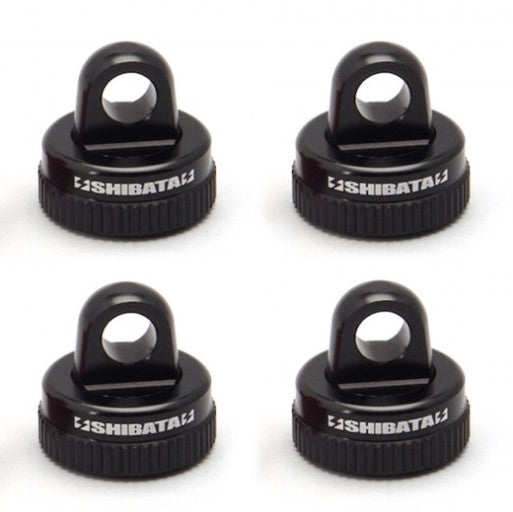 Shibata GRK Aluminum Shock Upper Cap (Black)