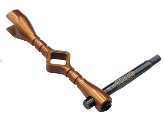 INOV8 HexLite Multi-Tool 4mm Turnbuckle & 2mm Hex (Bronze)