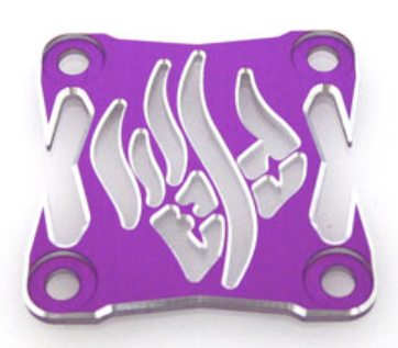 OVERDOSE OD Aluminum Cooling Fan Cover ver.2 (for 30x30 / Purple)