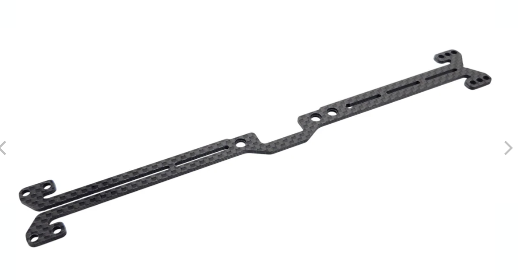 INOV8 SlimX 2.0mm Carbon 1-Piece Topdeck for XRAY X4'26