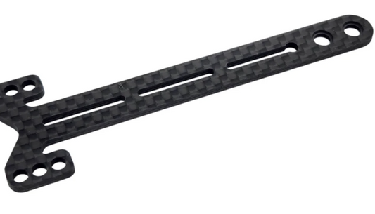 INOV8 SlimX 2.0mm Carbon Rear Topdeck for XRAY X4'26