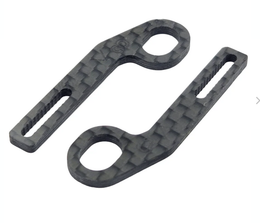 INOV8 Carbon Extensions for X-Lite Horizontal Rear Body Mount (Assorted Cars) (type 3)