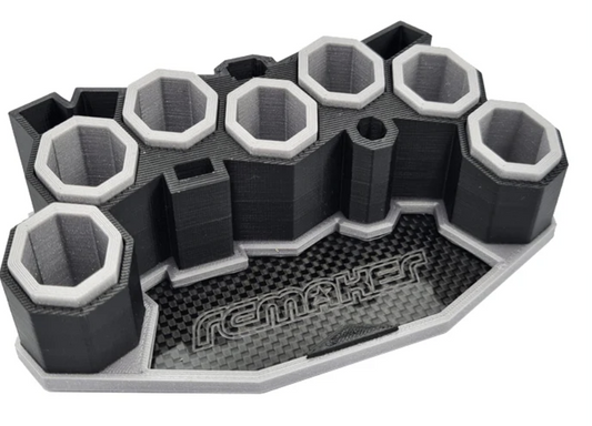 RCMaker 3D Pro Carbon Tool Stand - Silver