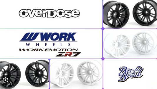 OVERDOSE WORK EMOTION ZR7 26mm (Black/OFF+7)