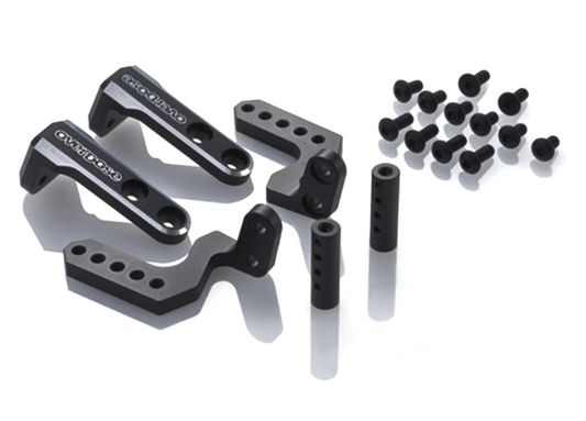 OVERDOSE Aluminum Rear Body Mount (For GALM Series / Black)