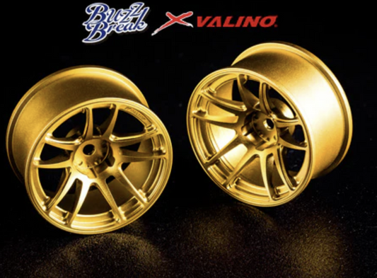 OVERDOSE VALINO N820S Aluminium Wheel 26mm (Gold/OFF+7)
