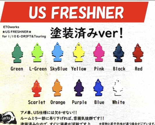 ETOWorks US Fresheners Assorted