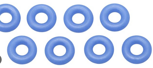 Yokomo High-Grade O Ring (Oil Resistant Blue, 8 Pieces)
