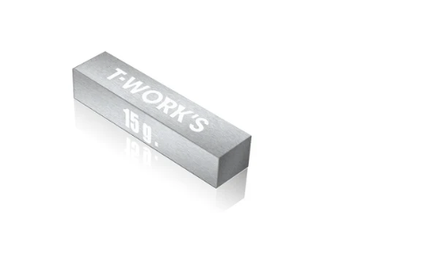 T-Works Adhesive Type 15g Tungsten Balance Weight 5x6x26mm