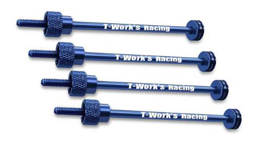 T-Works Touring Tire Holder 100mm Blue