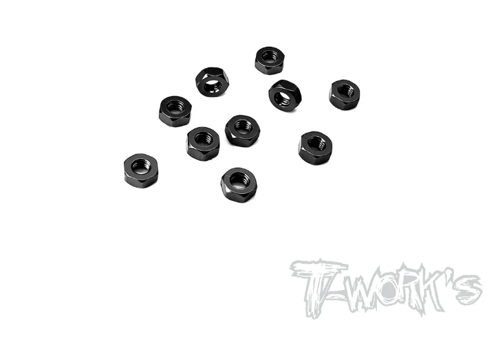 T-Works Aluminum Nuts 3mm (10pcs)