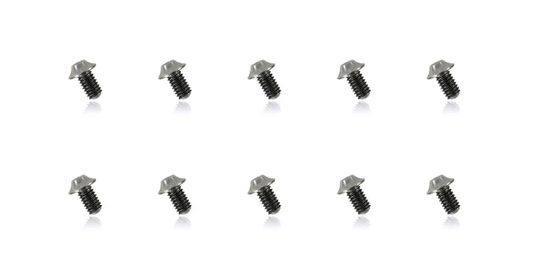 T-Works 64 Titanium Hex.Socket UFO Head Screw 2.5mm x 10mm 10 pcs